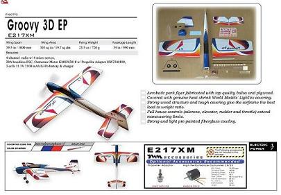 World Models GROOVY 3D EP ARTF (without motor)